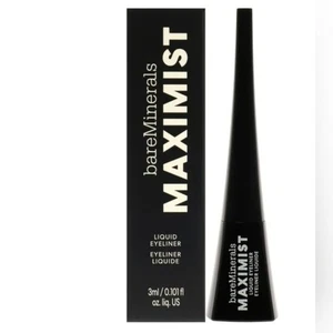 bareMinerals MAXIMIST Maximun eyeliner liquido nero NUOVO - Foto 1 di 4