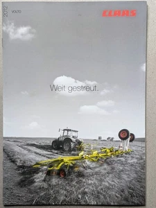 Claas VOLTO gezogene und Dreipunktanbau Heuwender Prospekt Traktor Schlepper - Bild 1 von 1