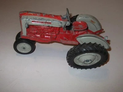 1950S VINTAGE 1/10 FORD 961 POWER MASTER TRACTOR HUBLEY W/ 3PT FARM TOY - Image 1 of 4