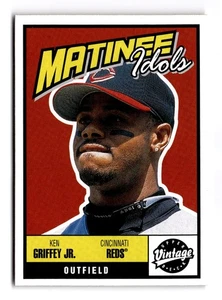 2001 Upper Deck Vintage #M1 Ken Griffey Jr. Matinee Idols - Picture 1 of 2