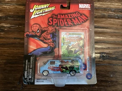 Dodge Van #04 Playing Man 1977 Marvel Johnny Lightning Amazing Spider-Man Foto 1 de 4