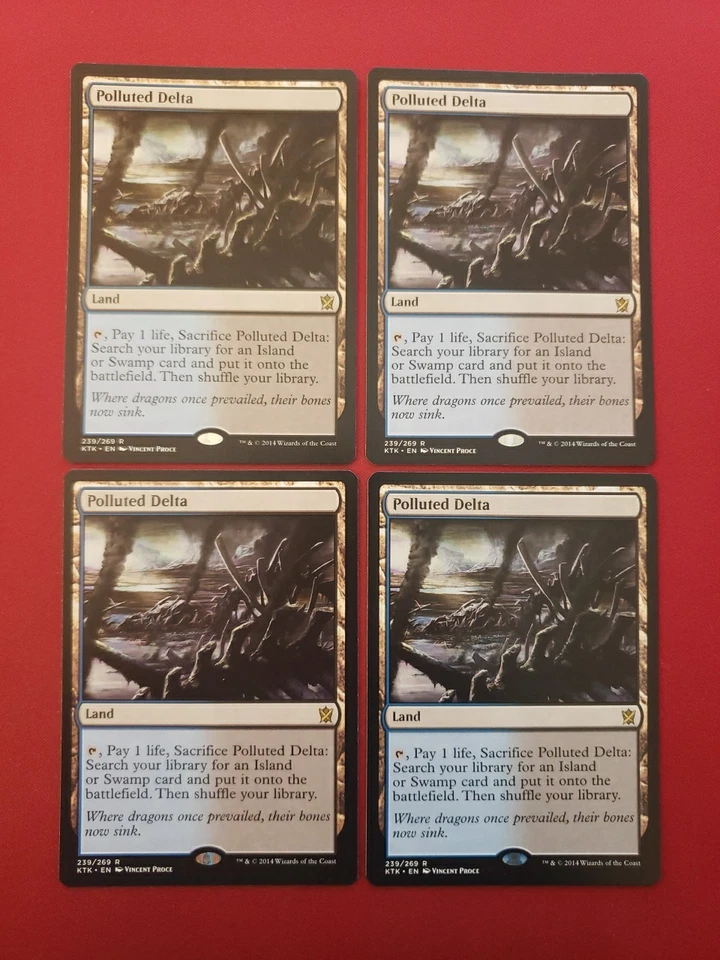 Polluted Delta ×1 #239 Khans MtG (4 Available When Listed) - Image 1 of 3