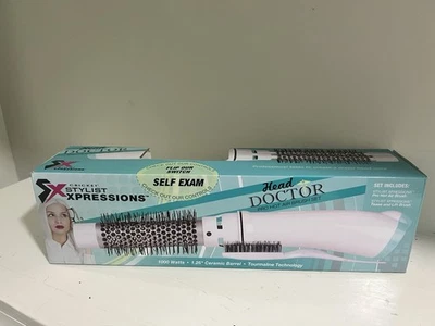 Xpressions Head Doctor Ceramic Barrel Hair Brush with Comb Attachments - Image 1 of 2