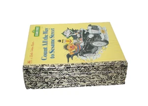 VTG Sesame Street Little Golden Books Mixed Lot Of 10 Children's Favorites HC - Picture 1 of 6