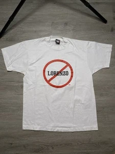 Vintage “NO LORENZO” Eastern Airlines Union/ Single Stitch Tee T Shirt Sz Large - Picture 1 of 4