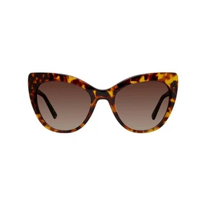 Christian Siriano Rowena Cat Eye Oversized Plastic Sunglasses - Picture 1 of 7