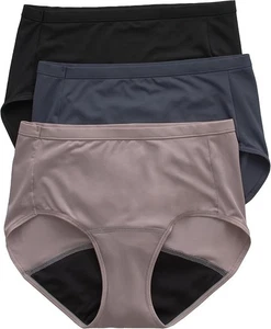 Hanes Slip Donna Confezione da 3 Fodere Fresche e Secche Protezione Perdite Assortite - Foto 1 di 4