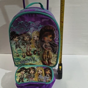 Rare 2012 Bratz Dolls Desert Jewelz Kids Suitcase w Handle/Wheels + Lunch Pack - Picture 1 of 18