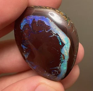 RARE 99.85 CARAT AUSTRALIAN BOULDER OPAL FROM KOROIT OPAL FIELDS - Picture 1 of 7
