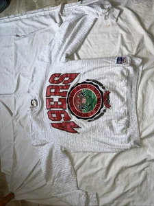 Vtg 90s 49ers Members Club Mens Sweatshirt Nutmeg Crew Neck Pullover Logo XL - Picture 1 of 5