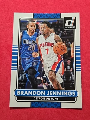 2014-15 Brandon Jennings Panini Donruss #40 - Imagem 1 de 2