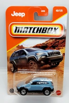 2025 Matchbox Jeep Cherokee Trailhawk Toy Car New In Package Mattel - Image 1 of 3