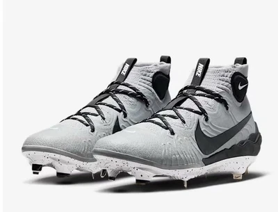 Botín de béisbol Nike Alpha Huarache NXT MCS Mid gris negro DJ6519-003 talla 13 Foto 1 de 4