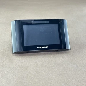 Crestron TPMC-4SMD-B-S 4.3" Touch Panel – Black Smooth – No Buttons – Used - Picture 1 of 9