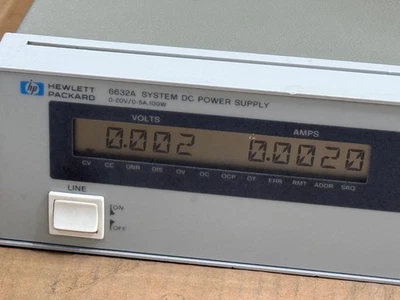 HP 6632A 0–20 V / 0–5 A 100 W DC Power Supply – Bench-Tested - Image 1 of 3