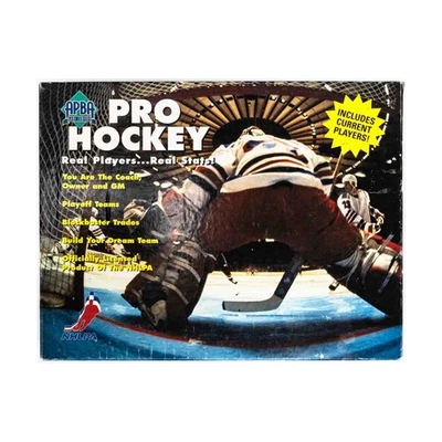 APBA Hockey Pro Hockey (2nd Ed w/1995-96 Complete Season) Box Fair/EX - Image 1 of 2