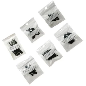 15 Stück Universal schwarz Besaitungszubehör Tennisschläger Ösen - Bild 1 von 29