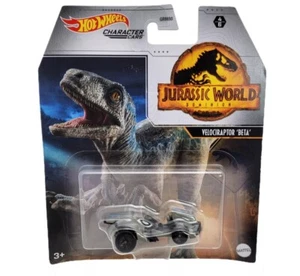 Coches de personajes Hot Wheels Jurassic World Dominion Velociraptor 'Beta' 4/6 - Imagen 1 de 7