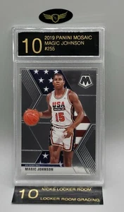 Panini Mosaic Los Angeles Lakers Magic Johnson #255 2019 baloncesto de Estados Unidos LRG 10 - Imagen 1 de 2