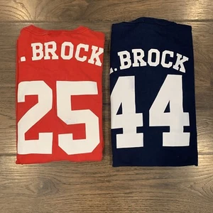 2 VTG Fresno FS Logo Softball Jersey T Shirt XL #25 #44 Wilson Athletic USA Made - Picture 1 of 21