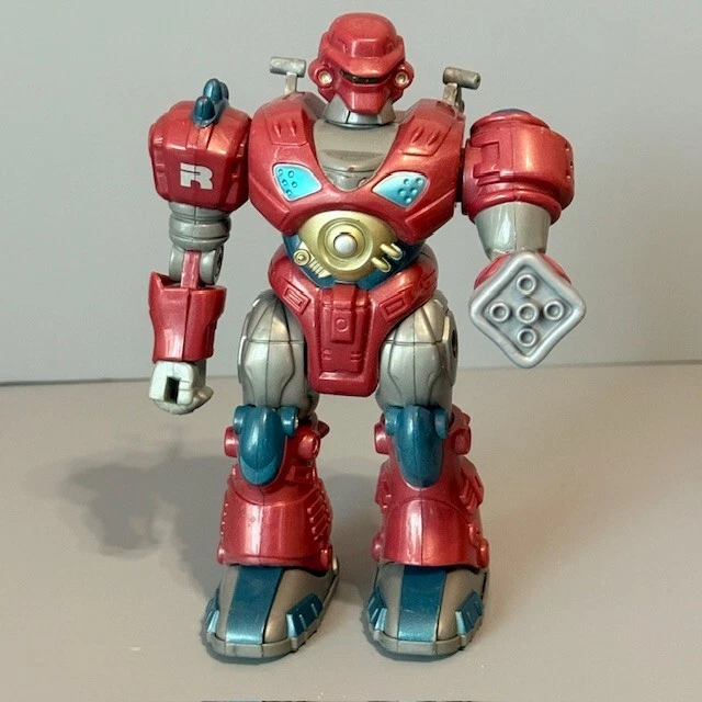 Hap-P-Kid Transformers Figura Juguete Robot Electrónico Gatling Pistola Brazo Sonido Caminar Foto 1 de 3