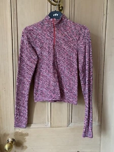 urban outfitters cropped quarter zip top medium - Picture 1 of 7