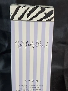 Vintage 2001 Avon So Lady Like Delicate Luminous Body Powder 2.6 Oz. Nib   Cc - Picture 1 of 1