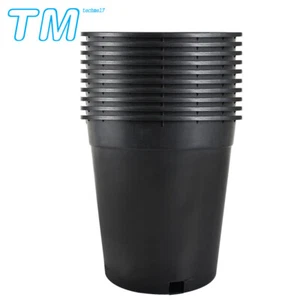10PCS 3.6gallon Nursery Plant Pots Grow Pots Nursery Container for Planting Soil - Picture 1 of 14