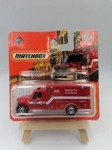 Matchbox - Neuve - International Terrastar Pompier - Foto 1 di 4