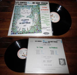 Marcel Aymé – Les Contes Bleus Du Chat Perché LP Vogue Jean Rochefort - Picture 1 of 1