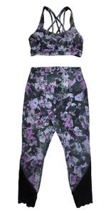 Lululemon Serene Bra & High Rise Wunder Under Legging Floral Multi Shift 6/8 - Picture 1 of 20