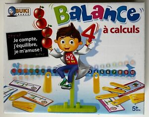 Balance à calculs BUKI (jeu éducatif Oxybul)
