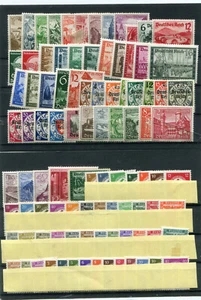 Kl. Sammlung DR * - aus Nr.  675 - 763u. Dienstm, - KW 165,-- €  ( 28724 )   - Picture 1 of 1