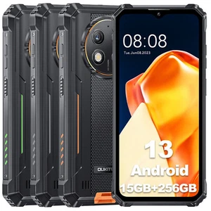 OUKITEL WP28 Outdoor Handy Ohne Vertrag 15GB+256GB 10600mAh Outdoor Smartphone - Zdjęcie 1 z 18