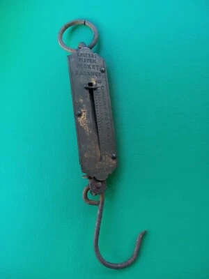 ANCIEN PESON 12KG SALTER'S POCKET BALANCE de poche - Photo 1/4
