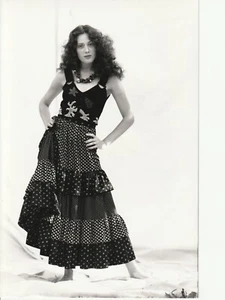 PHOTO Argentique ELIZABETH WESSEL MODE 1990 STUDIO SERVICE DE PRESSE 16X24cm - Picture 1 of 2