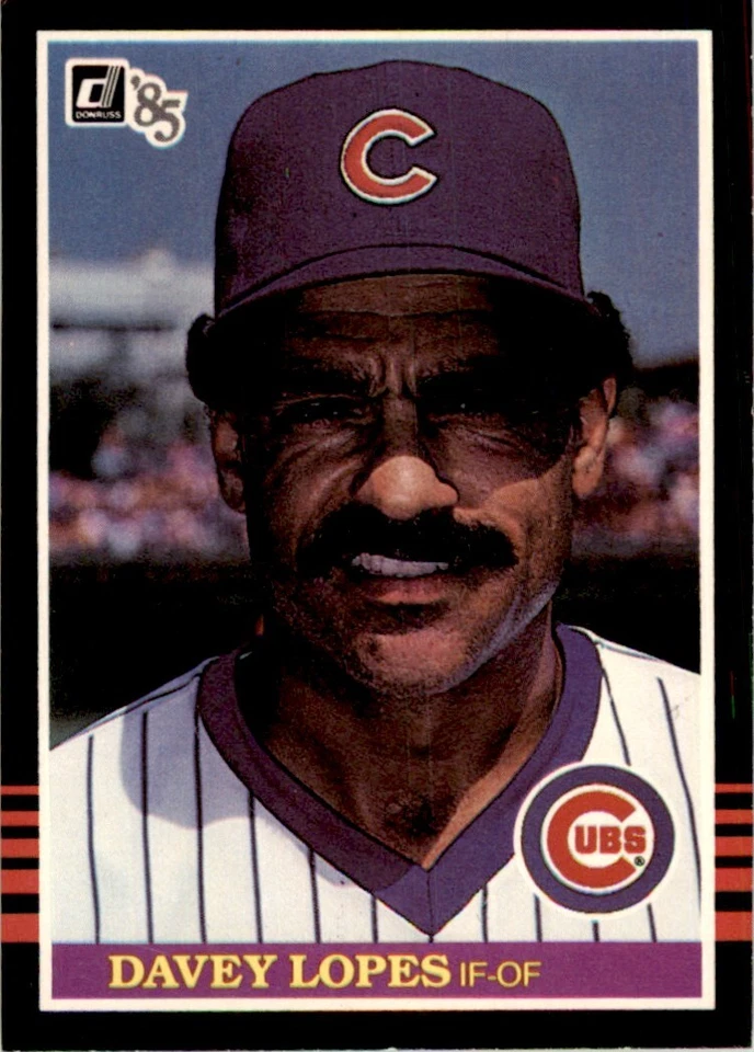 1985 Donruss Davey Lopes Baseball Cards #604 - Image 1 of 2