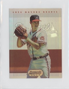 1995 Bowman's Best Red Jumbo Refractor Greg Maddux #15 HOF