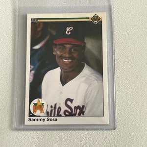 1990 Upper Deck Sammy Sosa #17 Rookie Card Chicago White Sox Well Centered.  - Picture 1 of 2