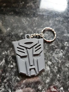 Transformers Autobot 3D Printed Keyring - Picture 1 of 1