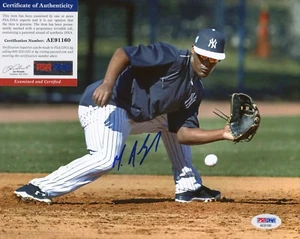 Miguel Andujar NY Yankees PSA/DNA signed 8x10 authenticated photo autograph - Picture 1 of 1