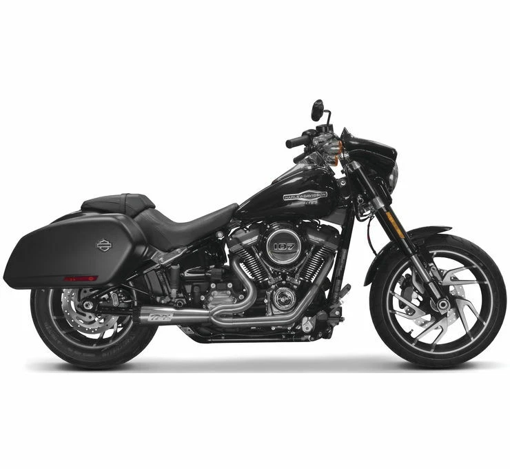Two Brothers Racing Comp-S Full System Stainless Carbon Fiber HARLEY SOFTAIL M8 - Image 1 of 1
