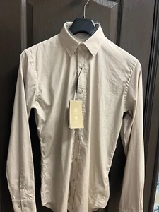 NWT- Childs Burberry Button Up-Long Sleeve- Stone - Picture 1 of 5