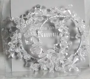 GALERÍA Z TRANSPARENTE CORONA DE VELAS DE 2 PIEZAS - Imagen 1 de 12