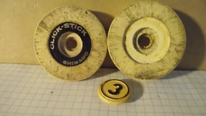 SHIMANO 333 CLICK-STICK PLASTIC COVERS X TWO AND ONE BUTTON - Picture 1 of 5
