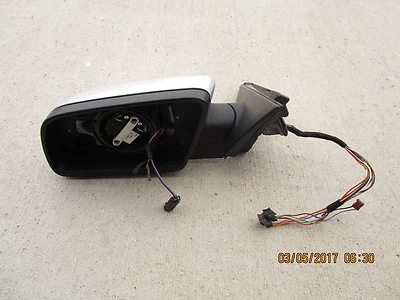 04 - 06 BMW 530i DRIVER SIDE HEATED AUTO DIM MEMORY EXTERIOR DOOR MIRROR SHELL - Image 1 of 4