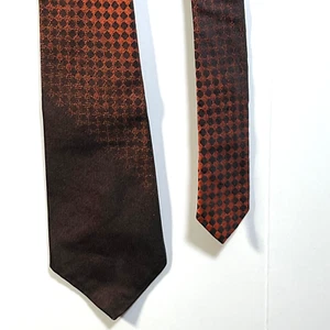 Vintage Sears Neck Tie - All Silk - Made In USA 52" x 3" - Picture 1 of 5