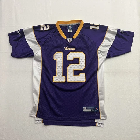 Reebok NFL Minnesota Vikings Percy Harvin #12 Jersey Youth Size XL (18-20) Cover