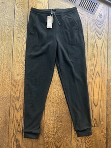 Patagonia Youth Unisex Kids Micro D Joggers Black Size XL (14) New With Tags - Picture 1 of 7