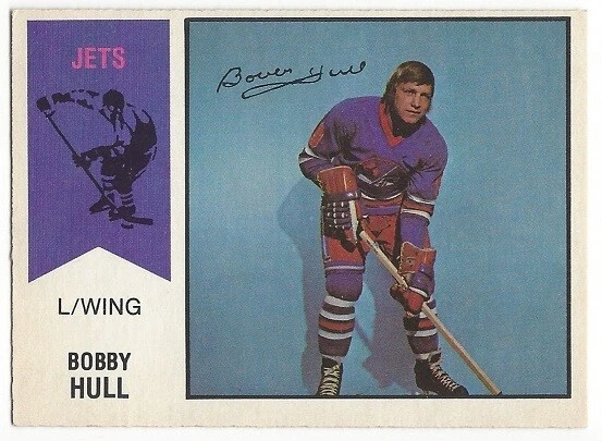 1974-75 OPC WHA HOCKEY #50 BOBBY HULL - EX+/NRMT- - Image 1 of 1